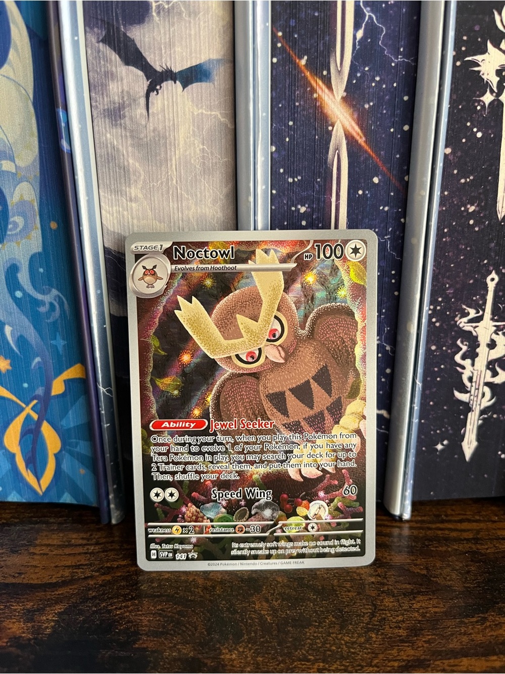 Noctowl Pokemon Scarlet & Violet Promo Card 141